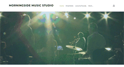 Desktop Screenshot of morningsidemusicstudio.com